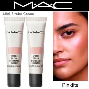 MAC *BUNDLE* 2x Mini Strobe Cream PINKLITE 1 oz Total